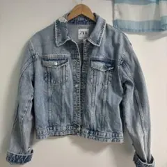 ZARA デニムジャケット ダメージ加工