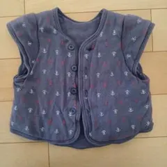 ベビーベスト 90cm スリーパー　中綿入り　西松屋