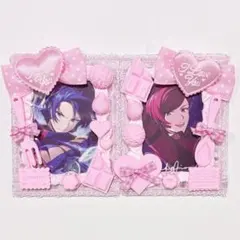 ホイップデコ 量産型 ピンク いちご リボン