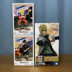 NARUTO-ナルト-　フィギュア　ナルト　イルカ　ミナト　3体セット　即日発送