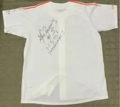 【※稀少※巨人時代のラミレス選手サイン入り】GIANTSユニフォーム