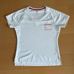 MoveSport ホワイト Tシャツ 半袖