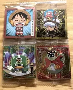 ワンピースウエハース　ルフィ　ロー&チョッパー　想-エジソン- 知-ピタゴラス-