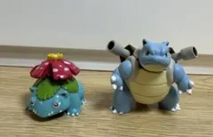 ポケモン バスボール フィギュア カメックス フシギバナ 2体セット
