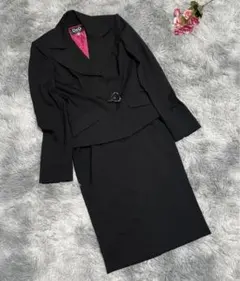 DOLCE&GABBANA （M） イタリア製スカート セットアップブラック