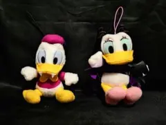 ディズニー ハロウィン ぬいぐるみ キーチェーン ドナルド デイジー