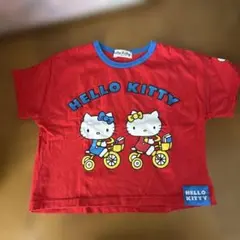 Hello Kitty 赤 Tシャツ 110
