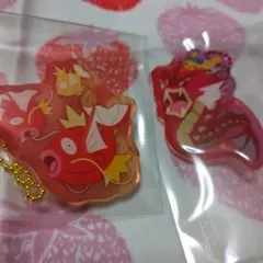 ポケモンセンターヒロシマ限定 アクキー ギャラドス&ピカチュウ コイキングセット