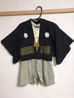 紋付袴風カバーオール　90㎝