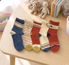 子供靴下 5足まとめ売り 3歳 4歳 5歳 15cm 16cm 17cm 韓国