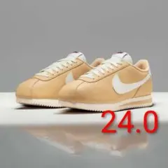 新品未使用 NIKE コルテッツ レザーセサミ　ベージュ　ウィメンズ　24.0