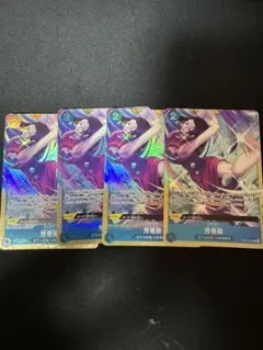 ワンピース カード芳香脚パラレルカード 4枚セット　プレミアムカードコレクション