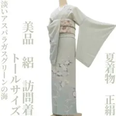 ゆめsaku 未着用 夏着物 正絹 変わり絽 暈し トール 小紋 P-353 ゆめsaku 未着用 夏着物 正絹 変わり絽 暈し トール 小紋 P-353 - メルカリ