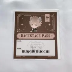 ツイステ 特典 バックステージパス風ステッカー ラギー