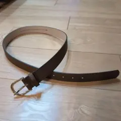 H&M ブラウン 合成皮革 ベルト S