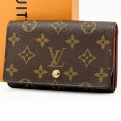 【美品】ヴィトン モノグラム ポルトモネ ビエ トレゾール 財布 M61730