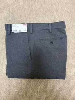 新品　ユニクロ　ウォームスマートパンツ 08 ダークグレー　ウエスト79cm