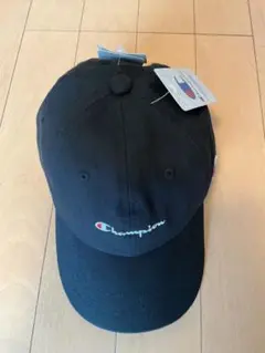 Champion キャップ 帽子 ブラック 54cm 新品タグ付き キッズ ロゴのサムネイル