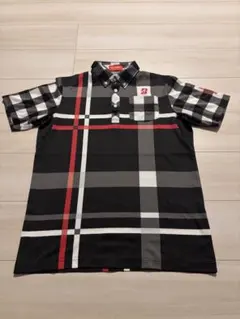 BRIDGESTONE GOLF チェック柄シャツ Mサイズ