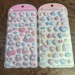 コットンパフィーシール　サンリオ2種類セット