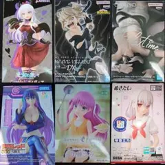 美少女フィギュア　6個セット