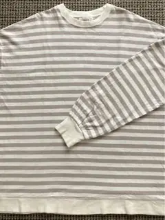 ★ビッグシルエットTシャツ　トレーナー★長袖　日本製