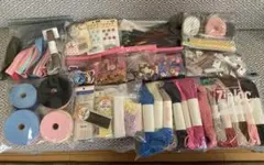 ハンドメイド手芸素材 大量まとめ売りセット