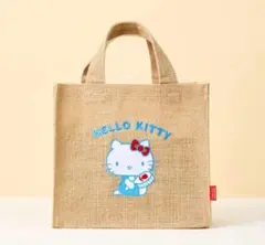 ハローキティ　刺繍入り　トートバッグのサムネイル