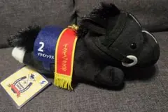 イクイノックス　サラブレッドコレクションリールパスケース付きぬいぐるみ