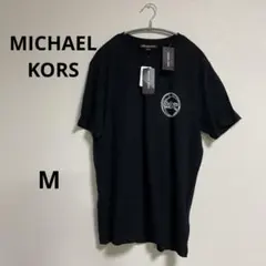 MICHAELKORS 新品　タグ付き　ブラック　Tシャツ　M メンズ　コットンのサムネイル