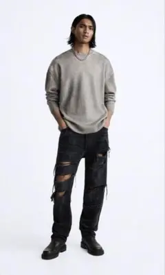 ZARA ニットセーター　Lサイズ