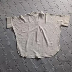 半袖ブラウス ベージュ系