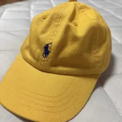 【美品】Polo Ralph Lauren キャップ イエロー