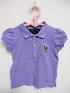 Ralph Lauren ラルフローレン 半袖ポロシャツ 18M パープル