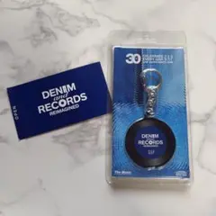 gap 30周年　ノベルティ　レコード型ミュージックキーホルダー
