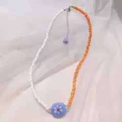 no.43／a'moureve ビーズネックレス