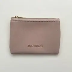 未使用品 JILL STUART ピンク ミニポーチ コインケース カードケース