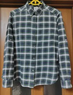 ユニクロ チェック柄フランネルシャツ XL