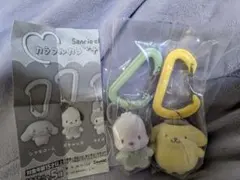サンリオ　カラフルカラビナ マスコットチャーム ポチャッコ　ポムポムプリン