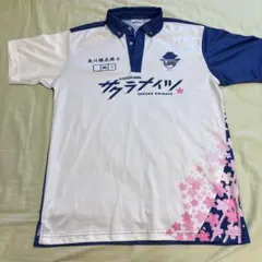 サクラナイツ　しまむらコラボポロシャツ　白カラー　青カラー　Lサイズ　２着セット