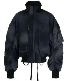 032c 乱流　23fw ドロップゾーンボンバージャケット　テック　オピウム