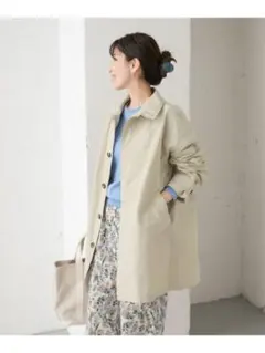 URBAN RESEARCH DOORS スタンドカラーミドルコート