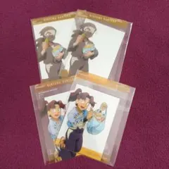 ファミマ 忍たま乱太郎 クリアカード4枚 雑渡　山田利吉