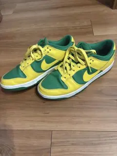 Nike Dunk Low イエロー/グリーン スニーカー