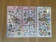 正規品　プチドロップステッカー　ピクサー　ピノキオ101匹わんちゃん　プリンセス