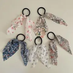 ヘアゴム リボン 5個セット