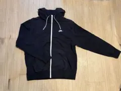 Nike 黒 フード付きパーカー L