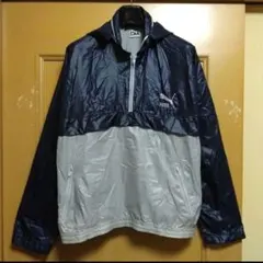 80s 90s ビンテージ プーマ ナイロンジャケット アノラックパーカー