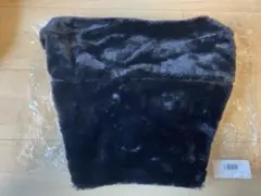 スムースタッチファースヌード（ブラック）