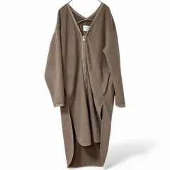 MACPHEE マカフィー ループボア フリースコートブラウンM